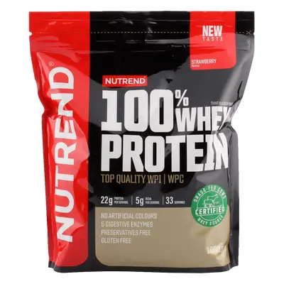 Nutrend 100% Whey Protein 1000 g čokoláda-lískový ořech