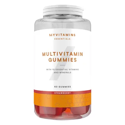 MyProtein MyVitamins Multivitamin Gummies 60 bonbonů jahoda