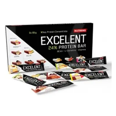 Nutrend Excelent Protein Bar Mix BOX 9 x 85 g limitovaná edice