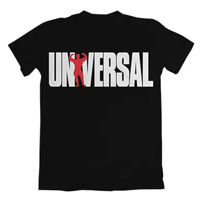 Universal Universal Logo Tee černé S