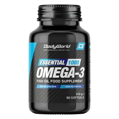 BodyWorld Essential Omega-3 1000 mg 90 kapslí