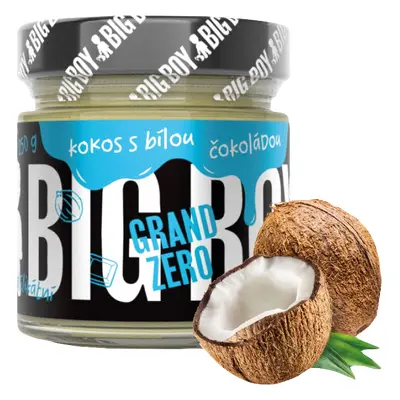 Big Boy Grand Zero Kokosové 250 g kokos-bílá čokoláda