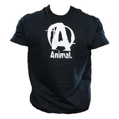 Universal Animal Basic Logo Tee černé M