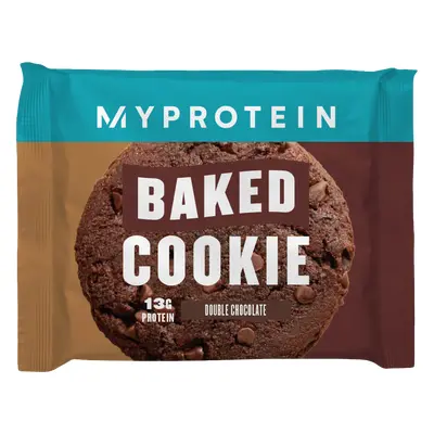 MyProtein Baked Cookie 75 g dvojitá čokoláda