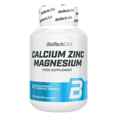 BioTech USA Calcium Zinc Magnesium 100 tablet