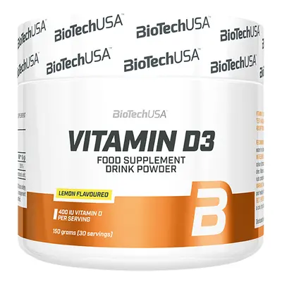 BioTech USA Vitamin D3 150 g citron