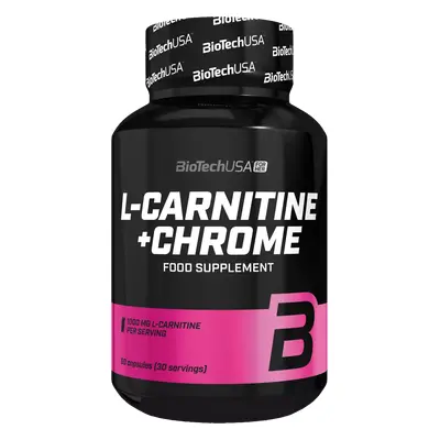 BioTech USA L-Carnitine + Chrome For Her 60 kapslí