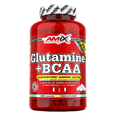 Amix Glutamine + BCAA 360 kapslí