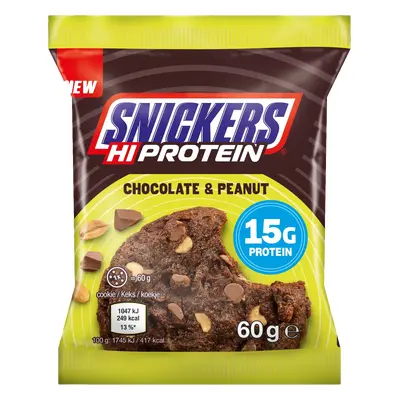 Mars Snickers HiProtein Cookie 60 g bílá čokoláda-arašíd