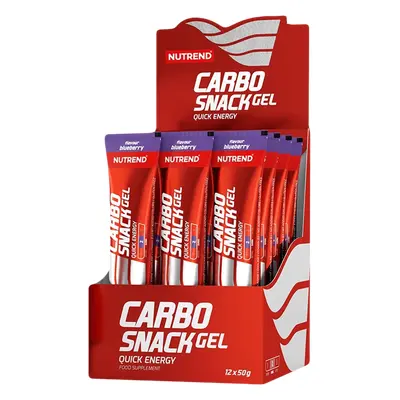 12x Nutrend Carbosnack 50 g (tuba) zelené jablko