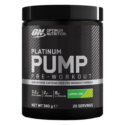 Optimum Nutrition Platinum Pump Pre-workout 380 g citron-limetka