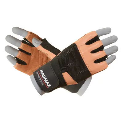 MadMax Rukavice Professional Natural Brown / Black MFG-269 1 pár S