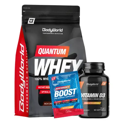 BodyWorld Quantum Whey Protein 2270 g kokos + 2 darčeky ZADARMO