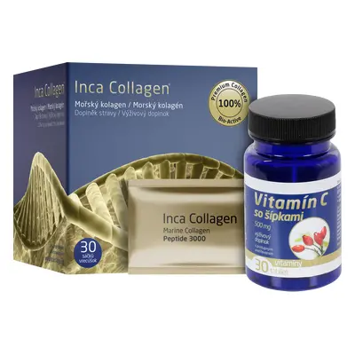 Inca Inca Collagen 30 sáčků + Vitamin C 30 tablet