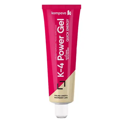 Kompava K 4 Power Gel 70 g malina-limetka