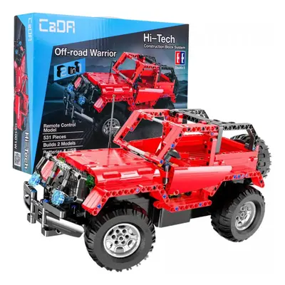 RC Stavebnice JEEP WRANGLER 2V1