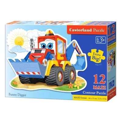 Castorland Puzzle Maxi Traktor 12 dílků