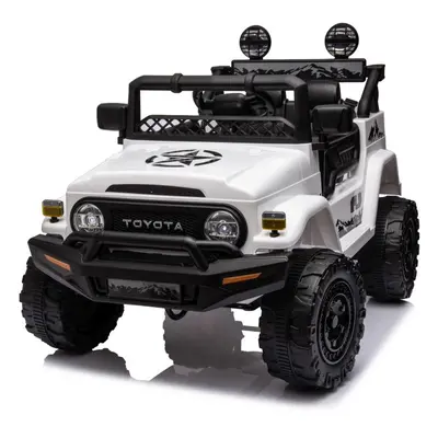 Elektrické autíčko Toyota FJ 4x4 bílé