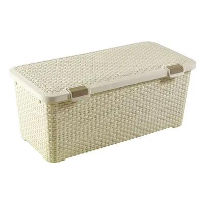 Univerzální box s víkem Style Cream 40 x 72 x 33 cm CURVER