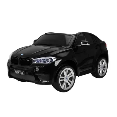 Ramiz Elektrické autíčko BMW X6 M, 2 místné lakované černé