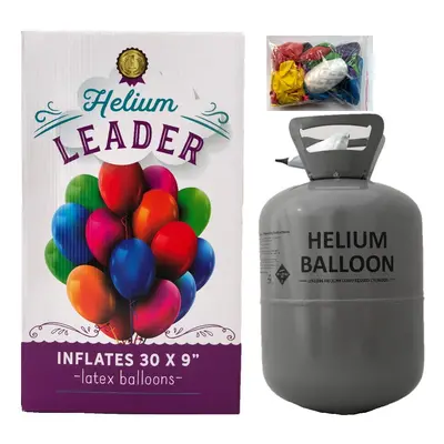 HračkyZaDobréKačky Helium do balónků s 30 balónky