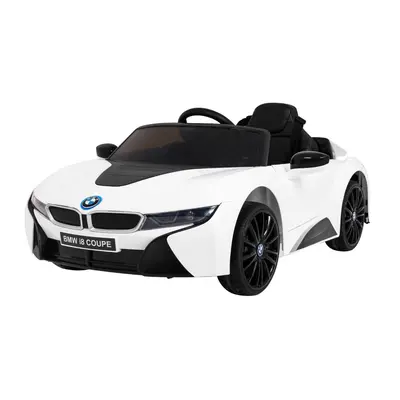 HračkyZaDobréKačky Elektrické autíčko BMW I8 LIFT bílé