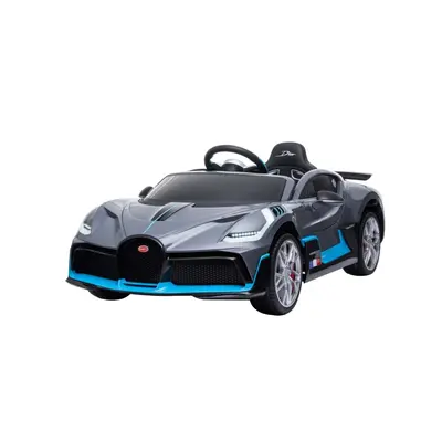 HračkyZaDobréKačky Elektrické auto Bugatti Divo šedé