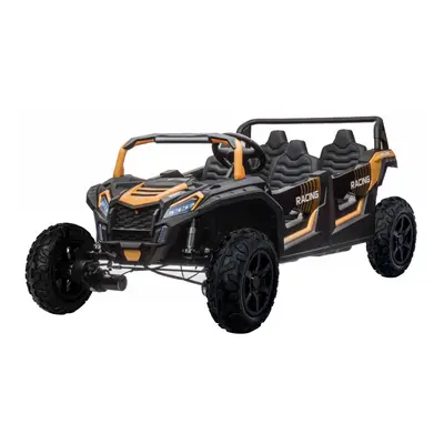 HračkyZaDobréKačky Elektrická bugina ATV RACING UTV2000, 4x150W zlatá