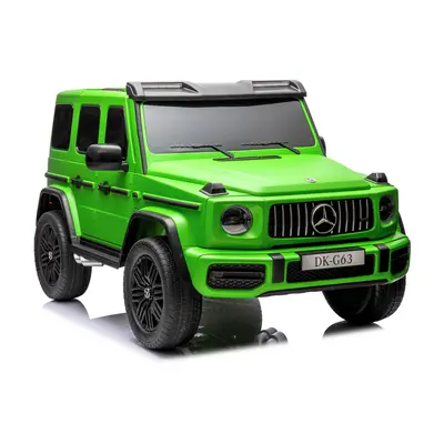 Elektrické autíčko Mercedes G63 AMG 2x24V 4x200W XXL zelená metalíza