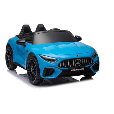 Elektrické autíčko Mercedes AMG SL63 24V 2x200W lakované modré