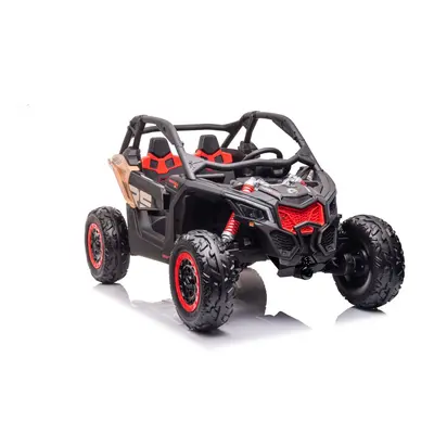 Elektrické autíčko Buggy Can-Am 2x24V 2x240W černo-červené