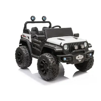 Dětské elektrické auto Jeep Off Road 4x4 bílé