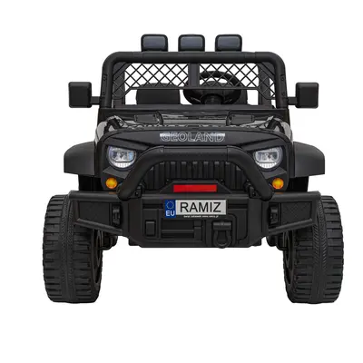 Elektrické autíčko jeep Geoland Power 2x200W černé