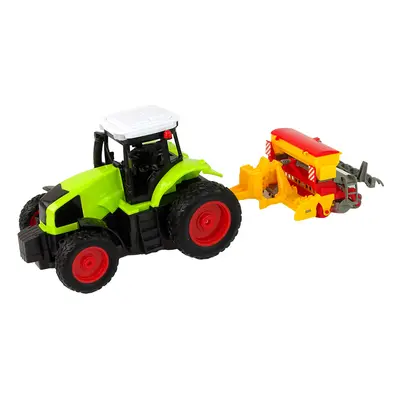 Zemědělský traktor s lisem R/C 1:16 Zelený