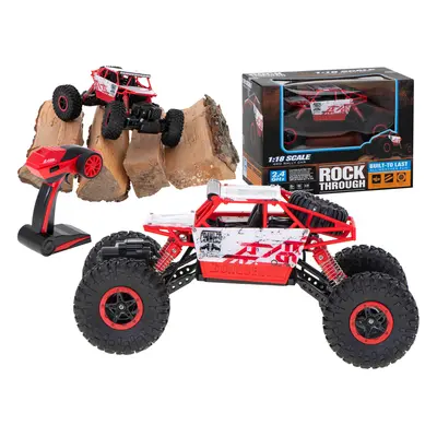 RC auto Rock Crawler HB 2.4GHz 1:18 červené