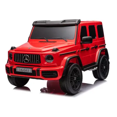 Elektrické autíčko Mercedes G63 AMG 2x24V 4x200W XXL červené