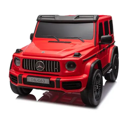 Elektrické autíčko Mercedes G63 AMG XXL MP4 4x4 24V červené