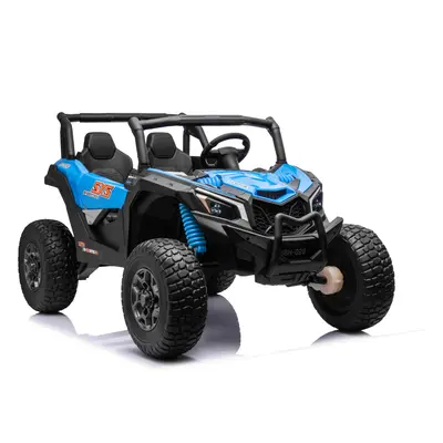 Elektrické autíčko Buggy UTV X3 Off-Road 4x4 24V modré