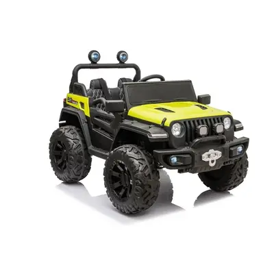 Dětské elektrické auto Jeep Off Road 4x4 zelené