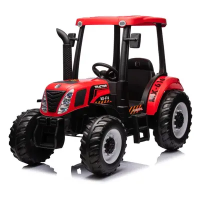 Dětský elektrický traktor Strong 24V | 400W červený