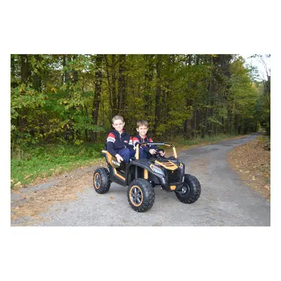 Elektrická Bugina Buggy ATV STRONG 180W, 24V zlatá