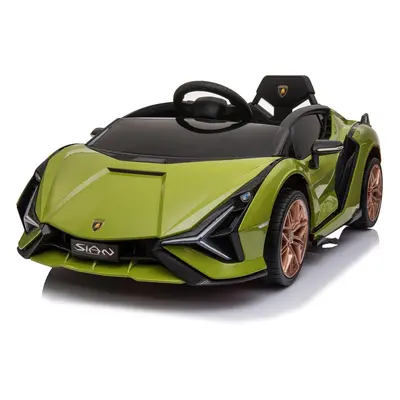 Elektrické autíčko Lamborghini SIAN - zelené