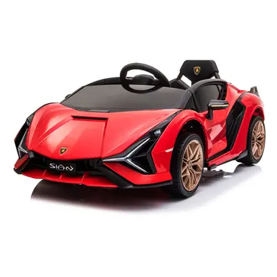 Elektrické autíčko Lamborghini SIAN červené