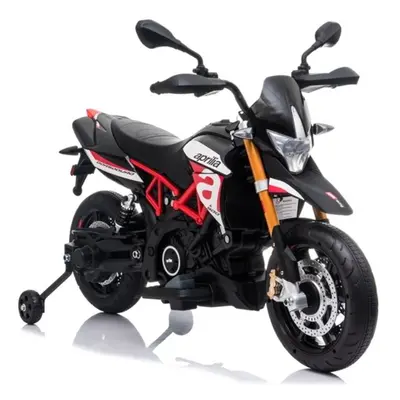 Tomido Elektrická motorka Aprilia černo-červená