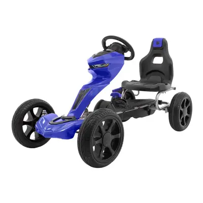 Šlapací čtyřkolka Go-Kart Grand modrá