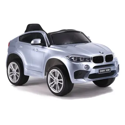 Ramiz Elektrické autíčko BMW X6M lakované stříbrné