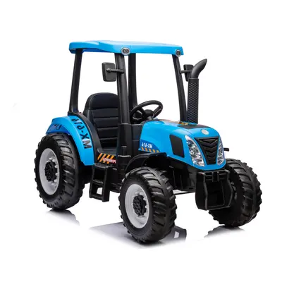 Dětský elektrický traktor Strong 24V | 400W modrý