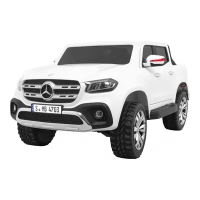 Elektrické autíčko Mercedes-Benz X-Class MP4 4x4 bílé