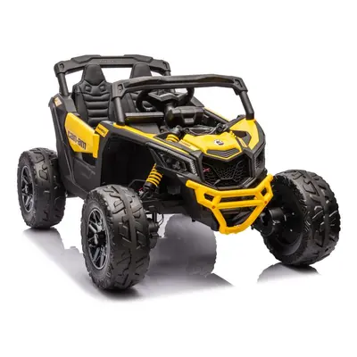 Elektrické autíčko Buggy Maverick Can-Am 4x200W 24V žluté