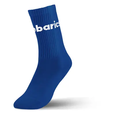 Barebarics - Barefootové ponožky - Crew - Cobalt Blue - Big logo